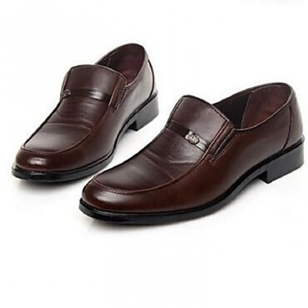 Men's Shoes PU Office & Career / Casual / Party & Evening Oxfords Office & Career / Casual / Party & Evening Low Heel Others Black / Brown